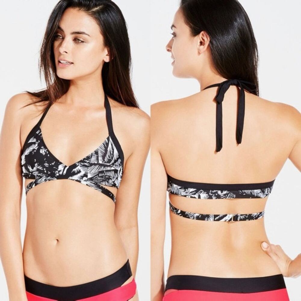 FABLETICS Bikini Top Malibu Juliana Wrap Beach Athletic Swim Resort NWT Medium